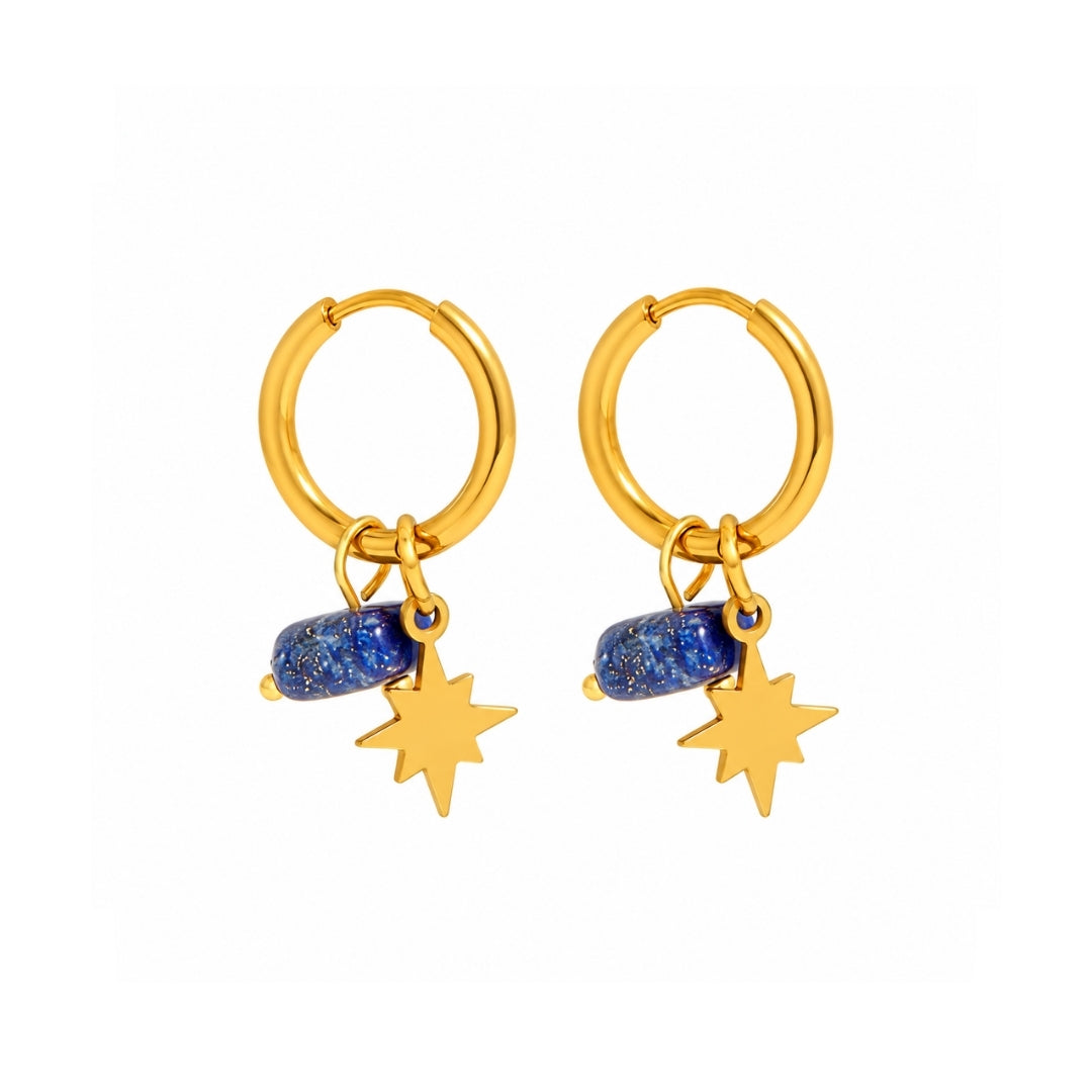 PENDIENTES ALOHA MARINO