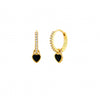 PENDIENTES MINI BLACK