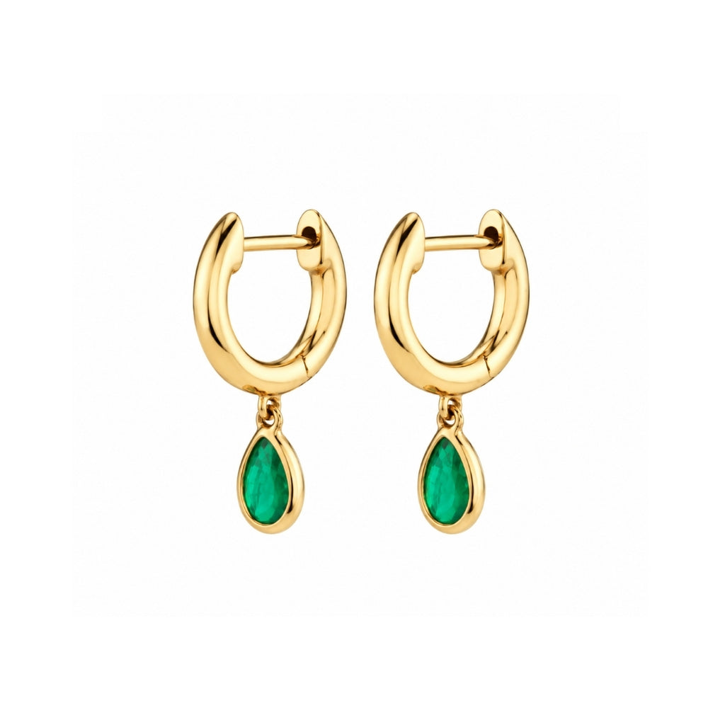 PENDIENTES BAMBA GREEN