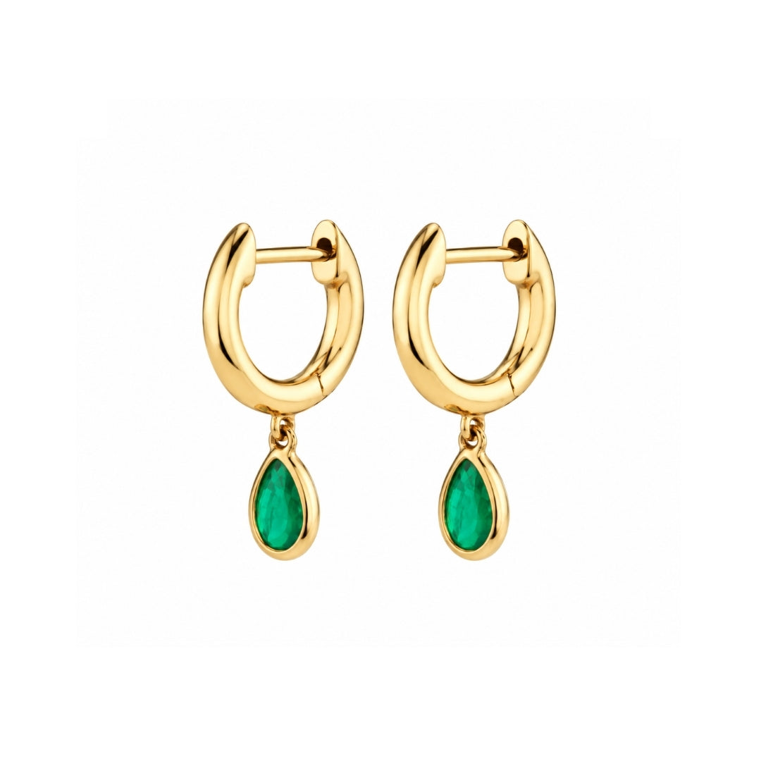 PENDIENTES BAMBA GREEN