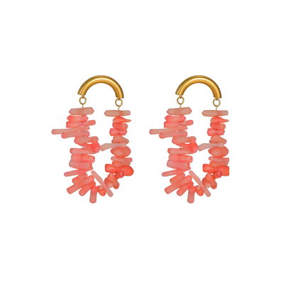 PENDIENTES ANDRA CORAL