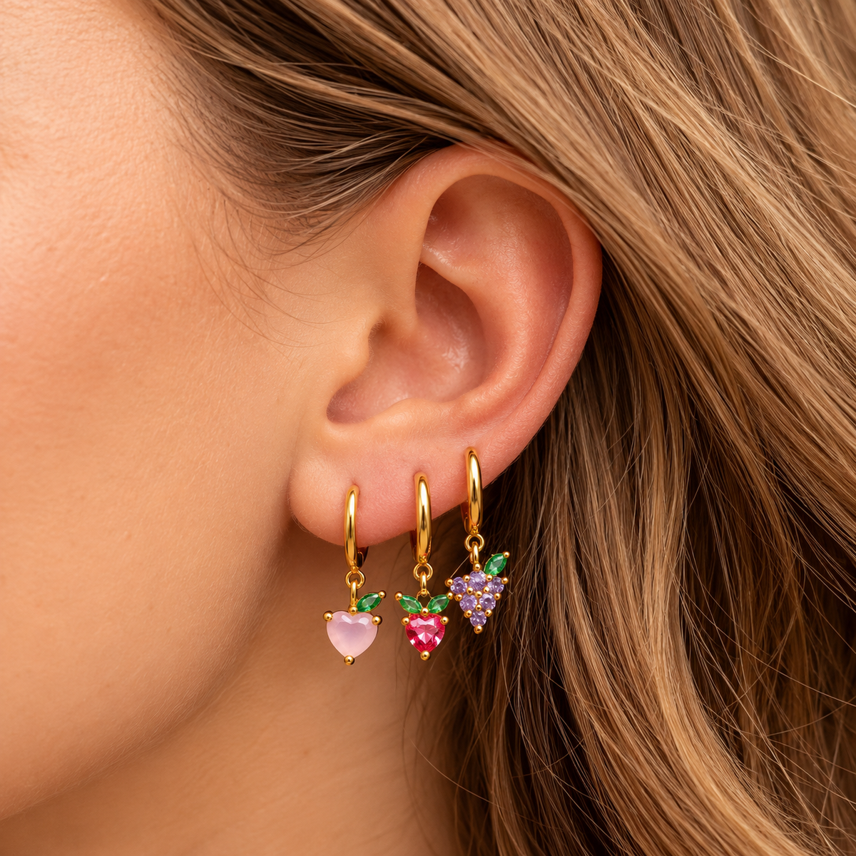 PENDIENTES FRUITS