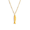 COLLAR ZAHARA MOSTAZA