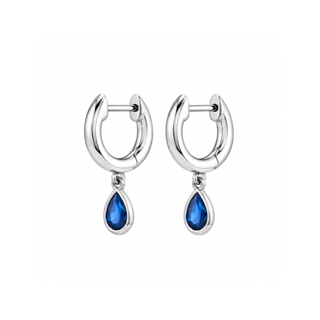 PENDIENTES BAMBA BLUE