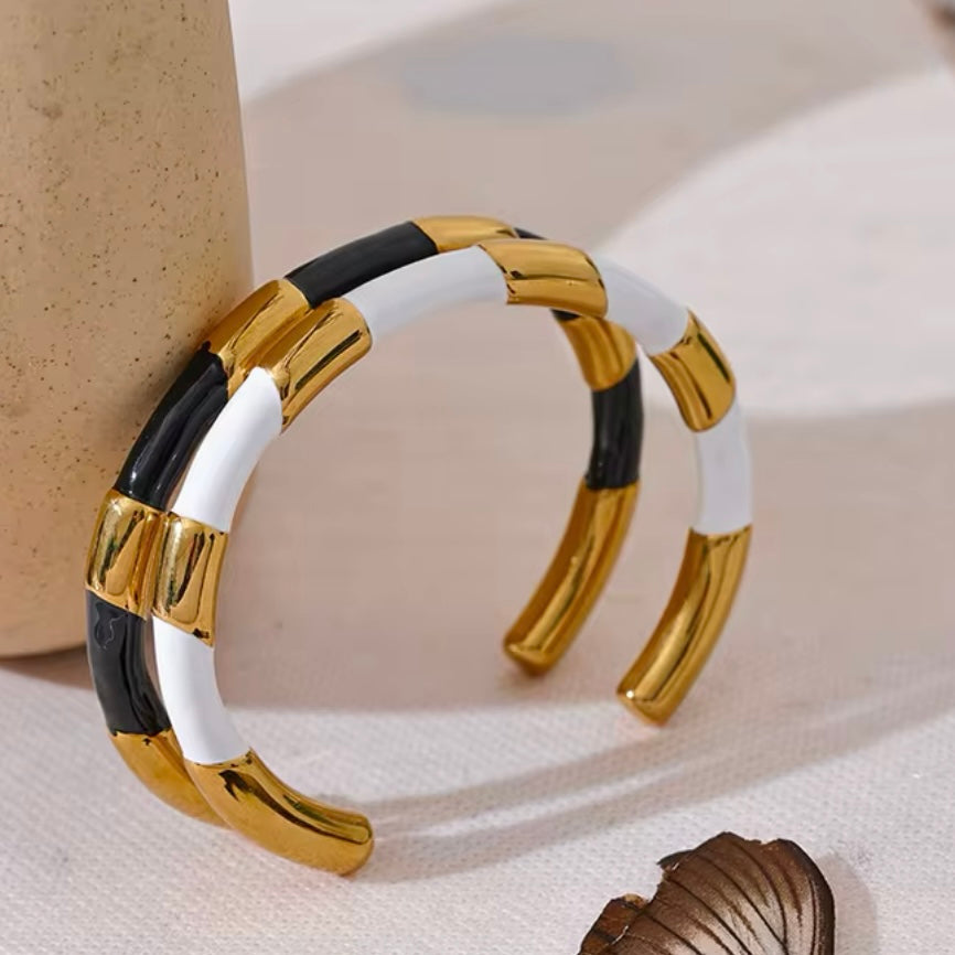 PULSERA ARLET BLACK GOLD