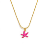 COLLAR STARFISH ROSA