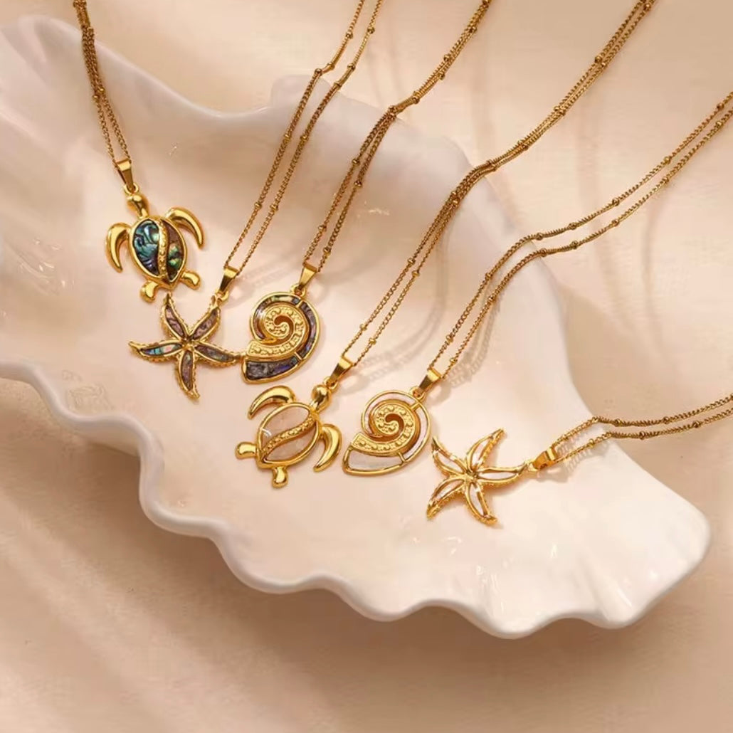 COLLAR GALAPAGO ROSE