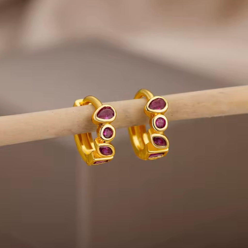 PENDIENTES KALEA ROSA