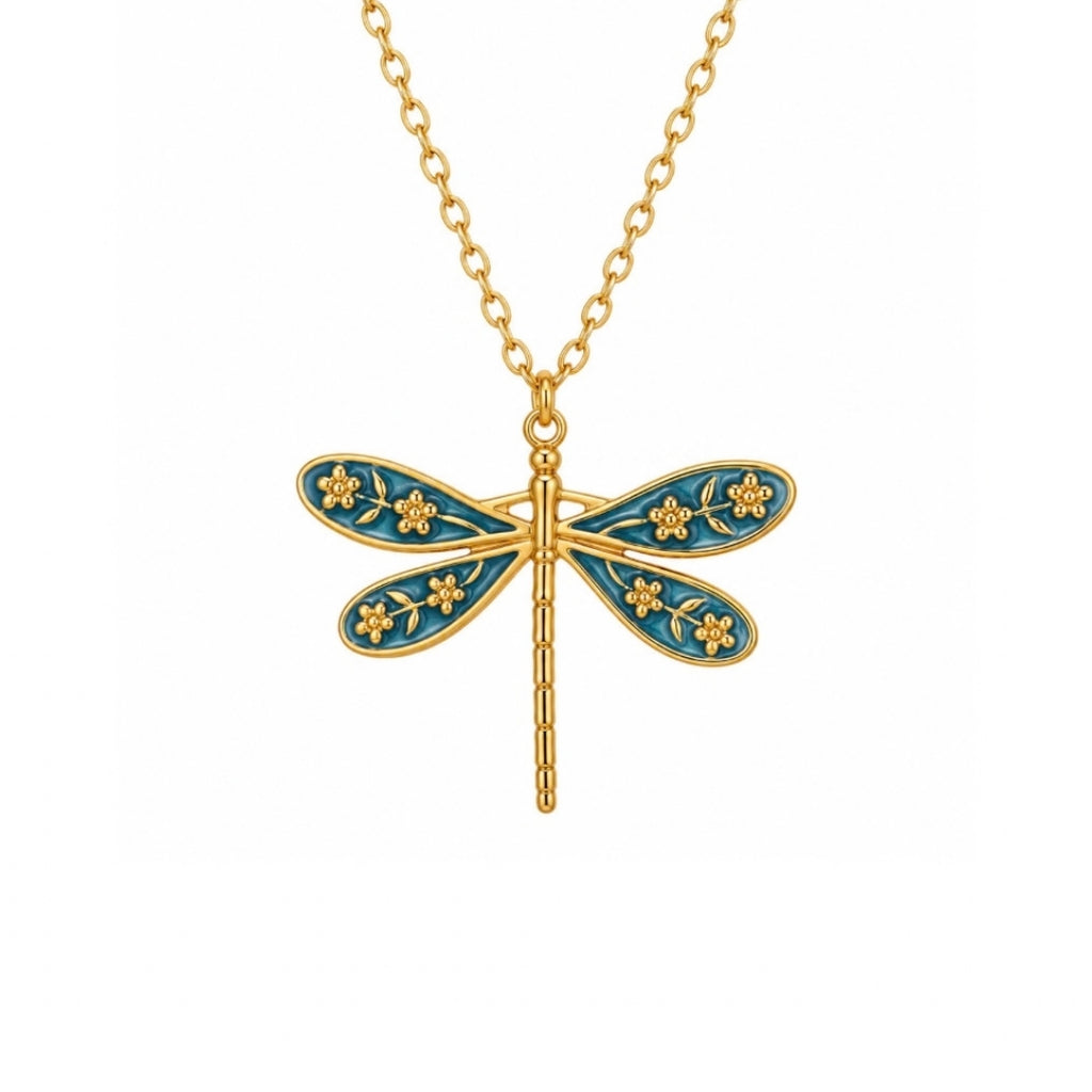 COLLAR LIBÉLULA BLUE