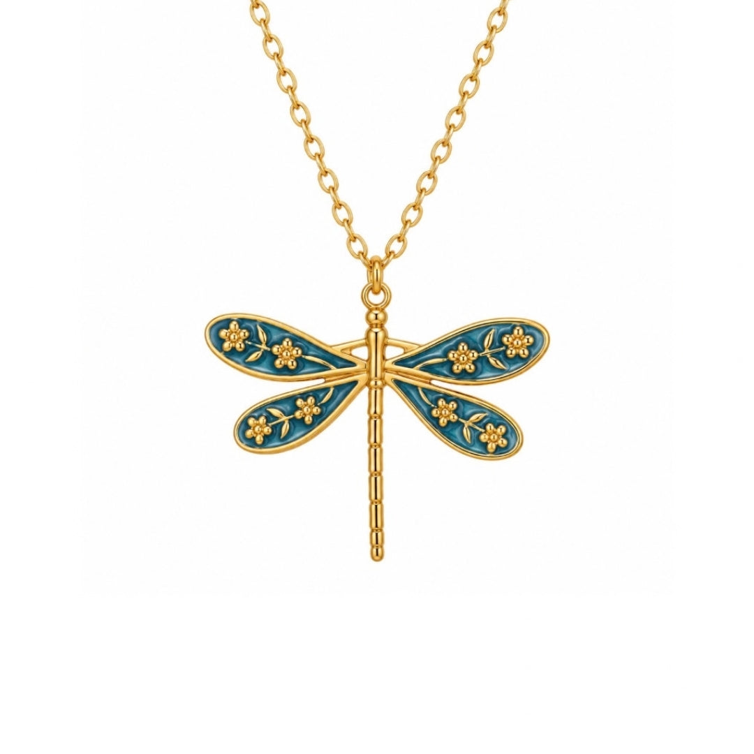 COLLAR LIBÉLULA BLUE