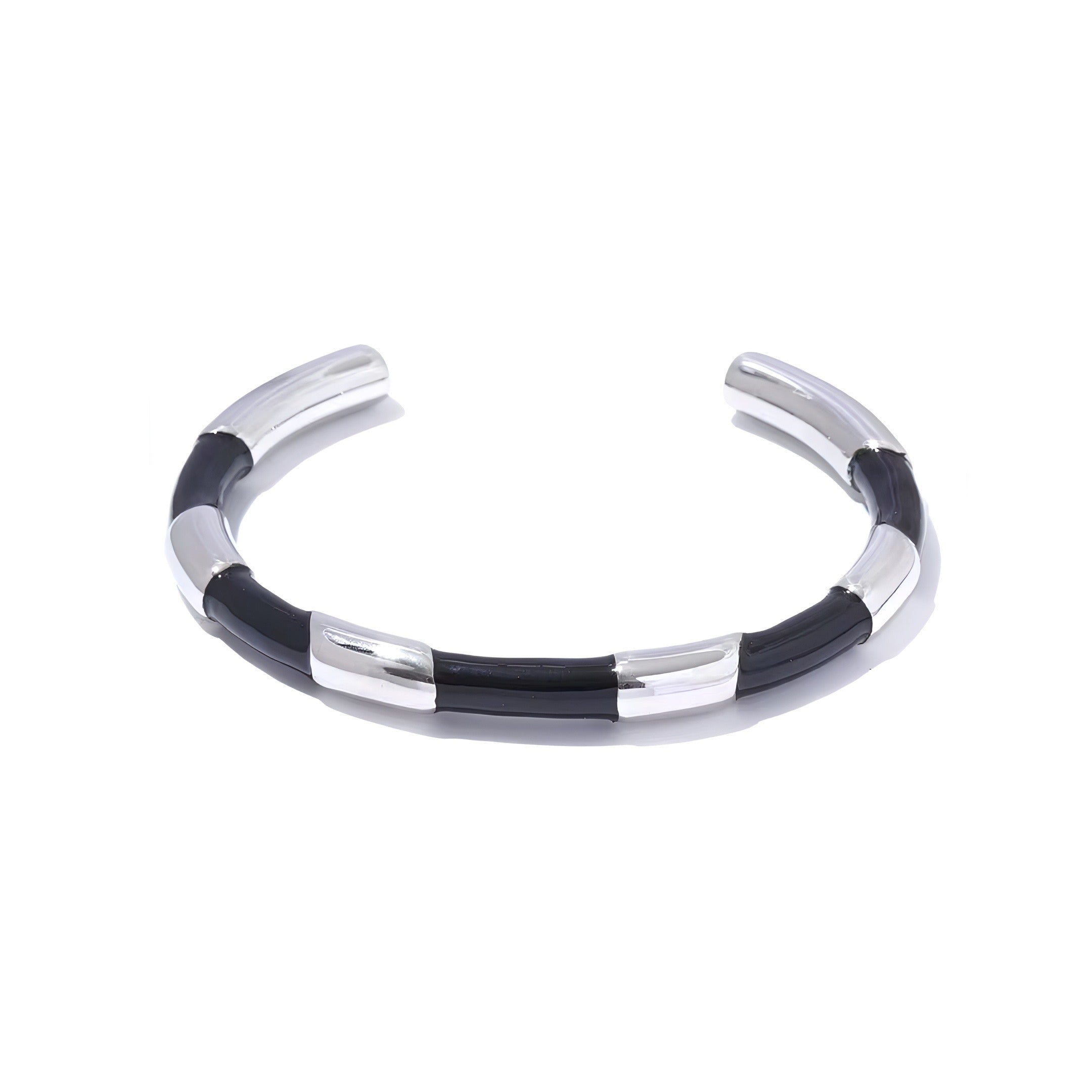 PULSERA ARLET BLACK SILVER