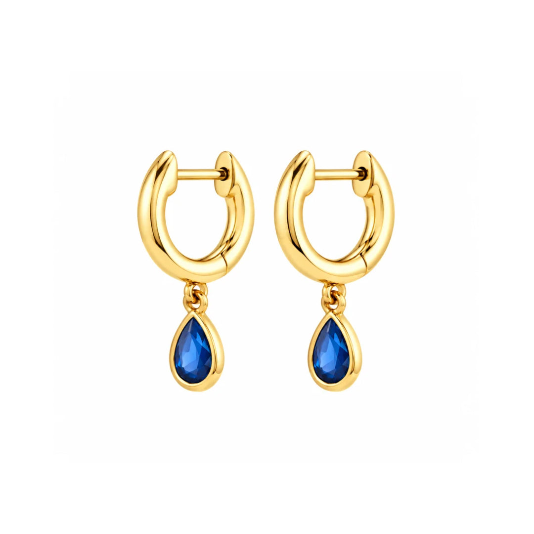 PENDIENTES BAMBA BLUE