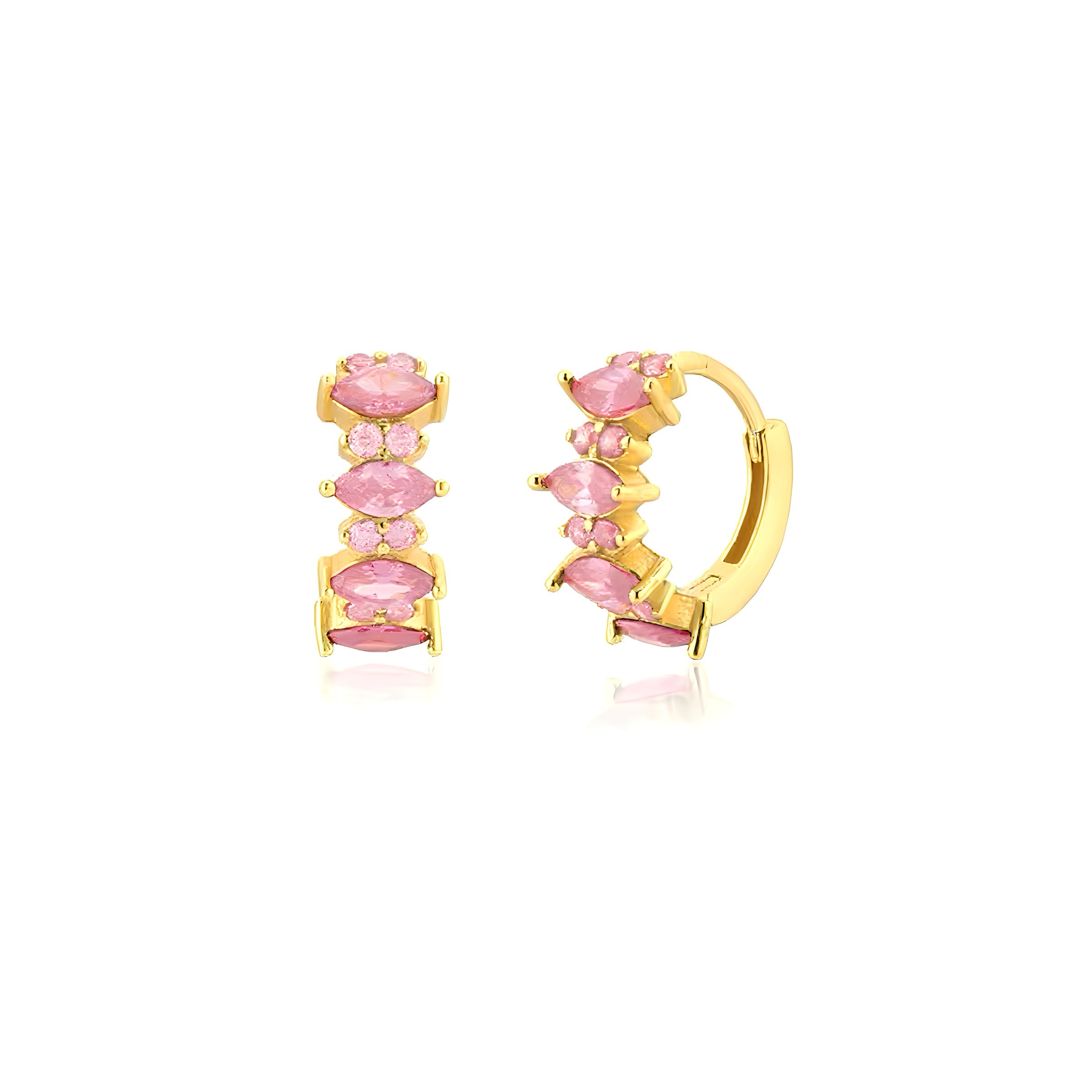 PENDIENTES CLEO ROSE GOLD