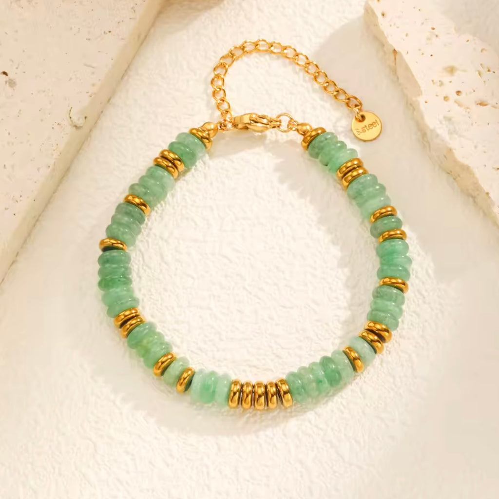 PULSERA IBIZA AGUAMARINA