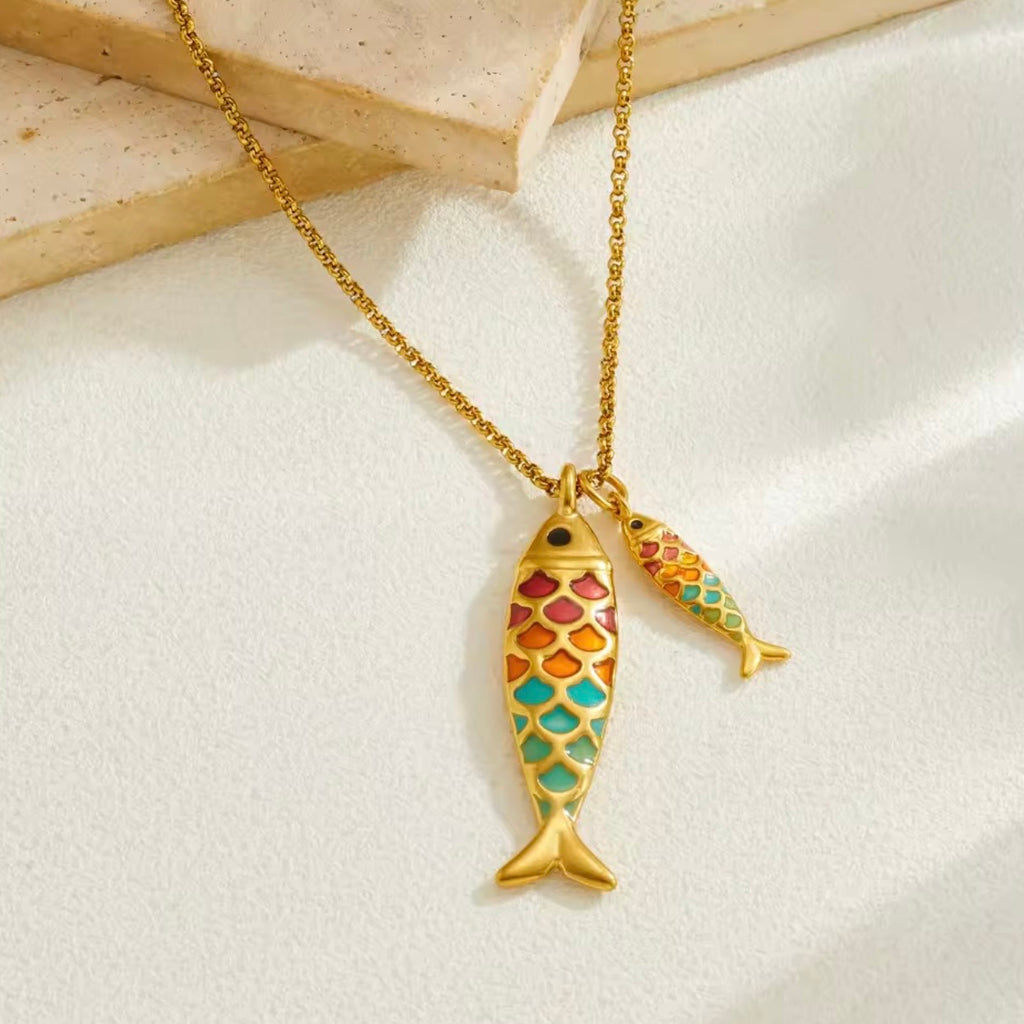 COLLAR AQUA