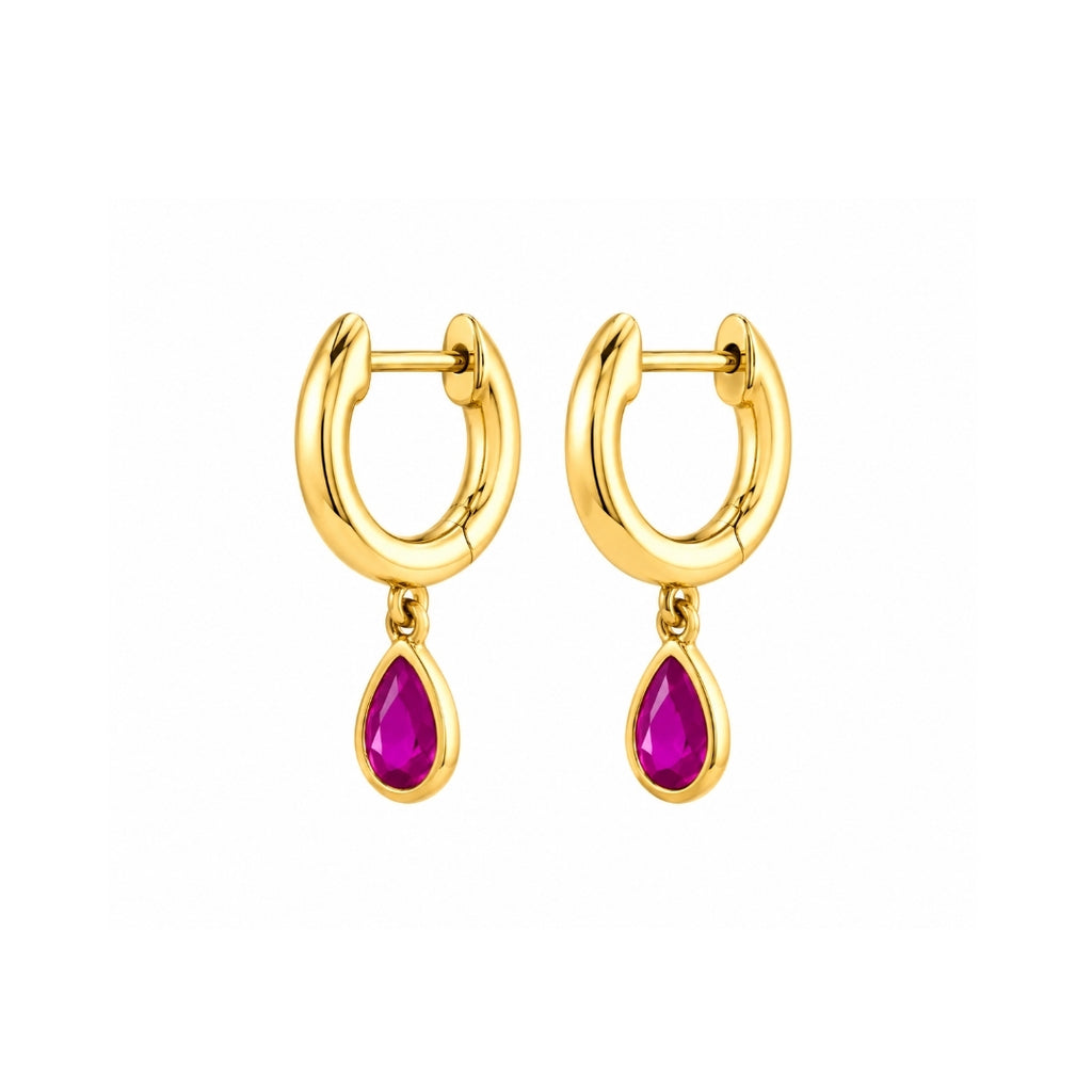 PENDIENTES BAMBA PINK