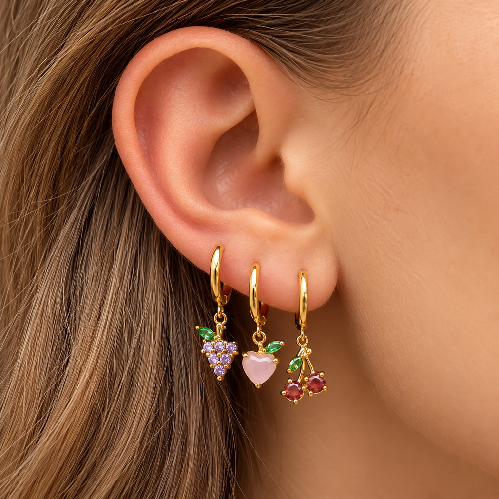 PENDIENTES FRUITS