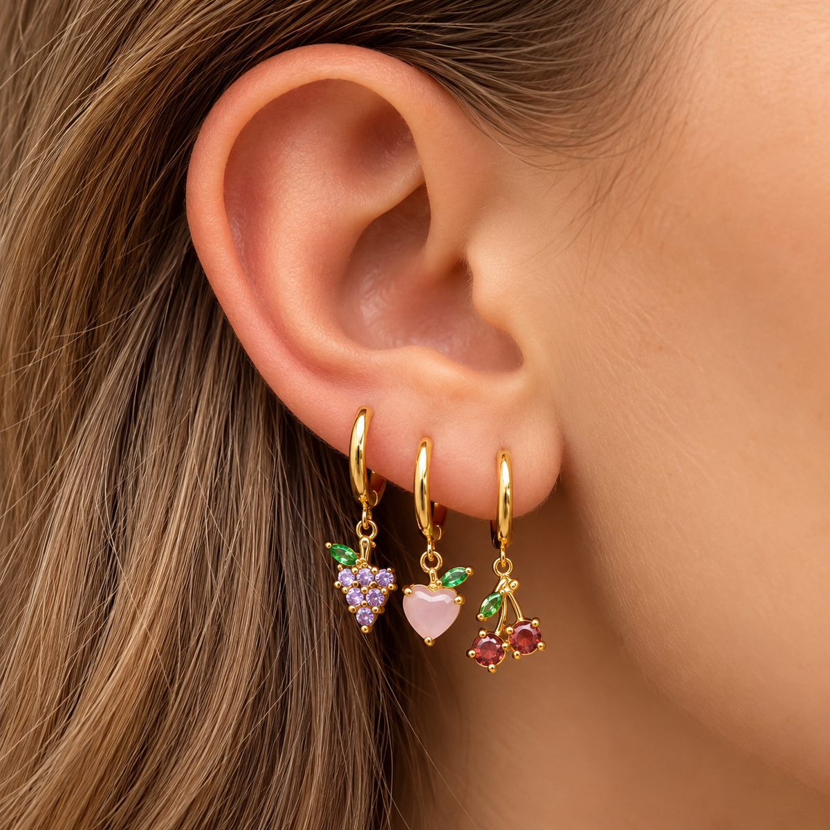 PENDIENTES FRUITS