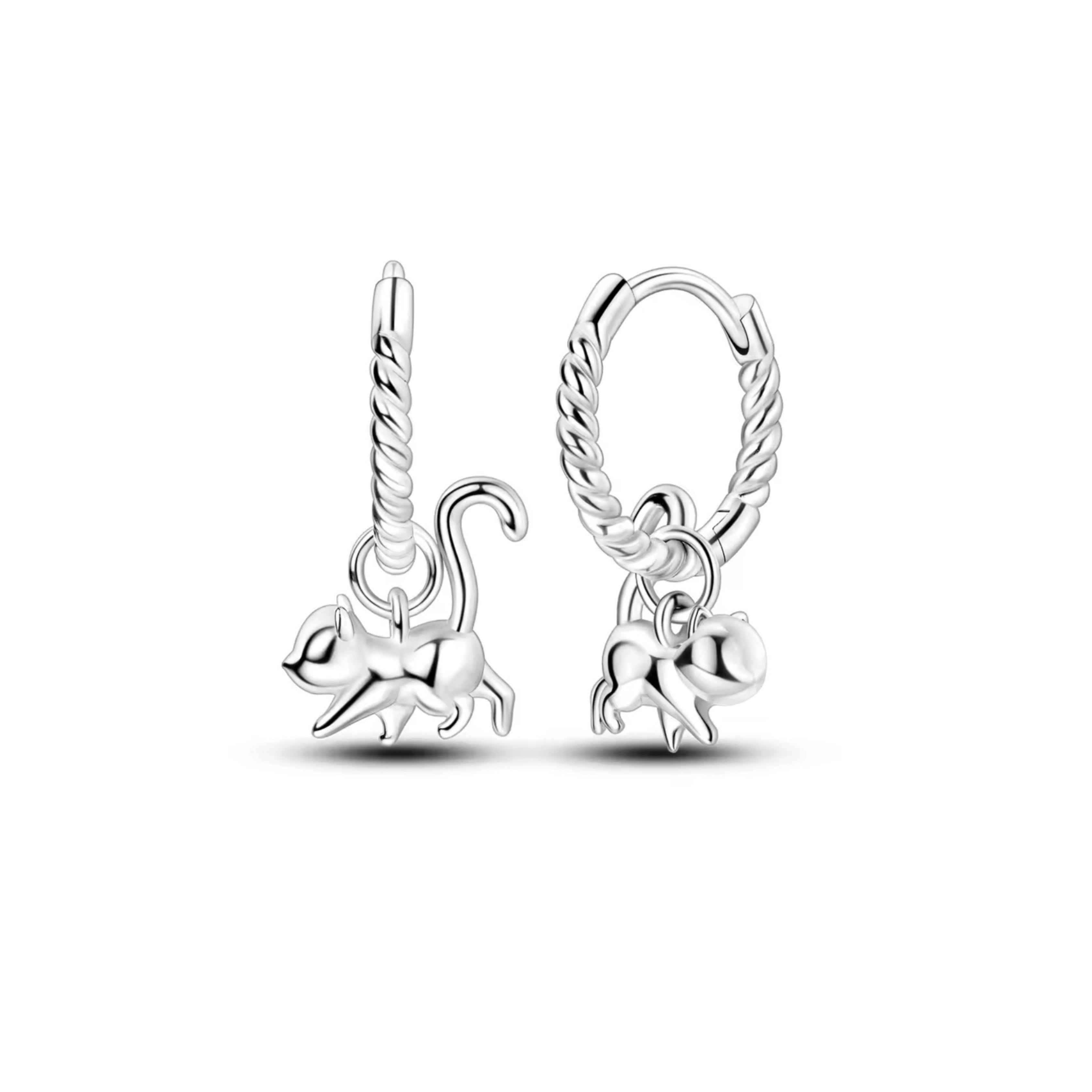 PENDIENTES WHISKER SILVER