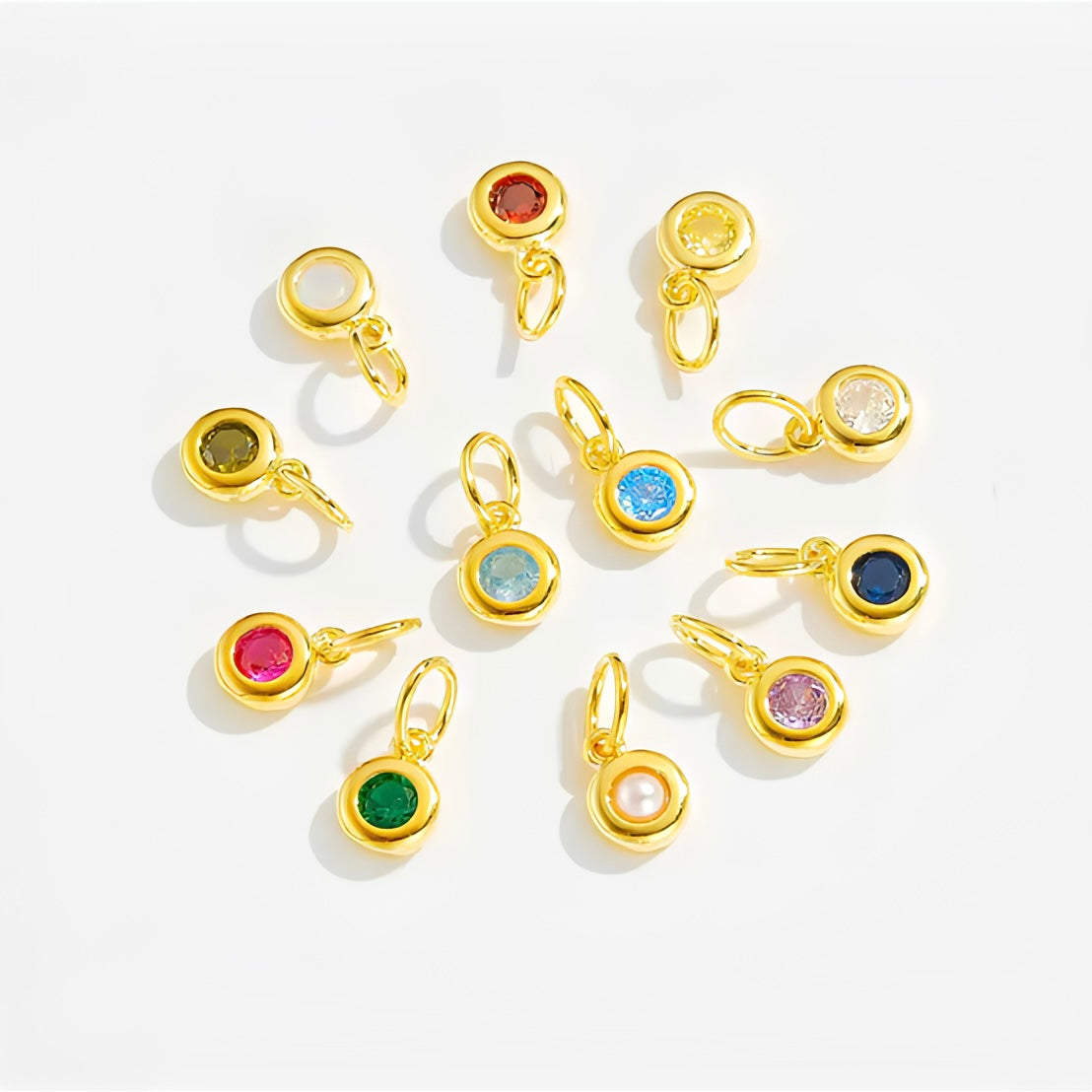 CHARM BIRTHSTONE CAPSULE