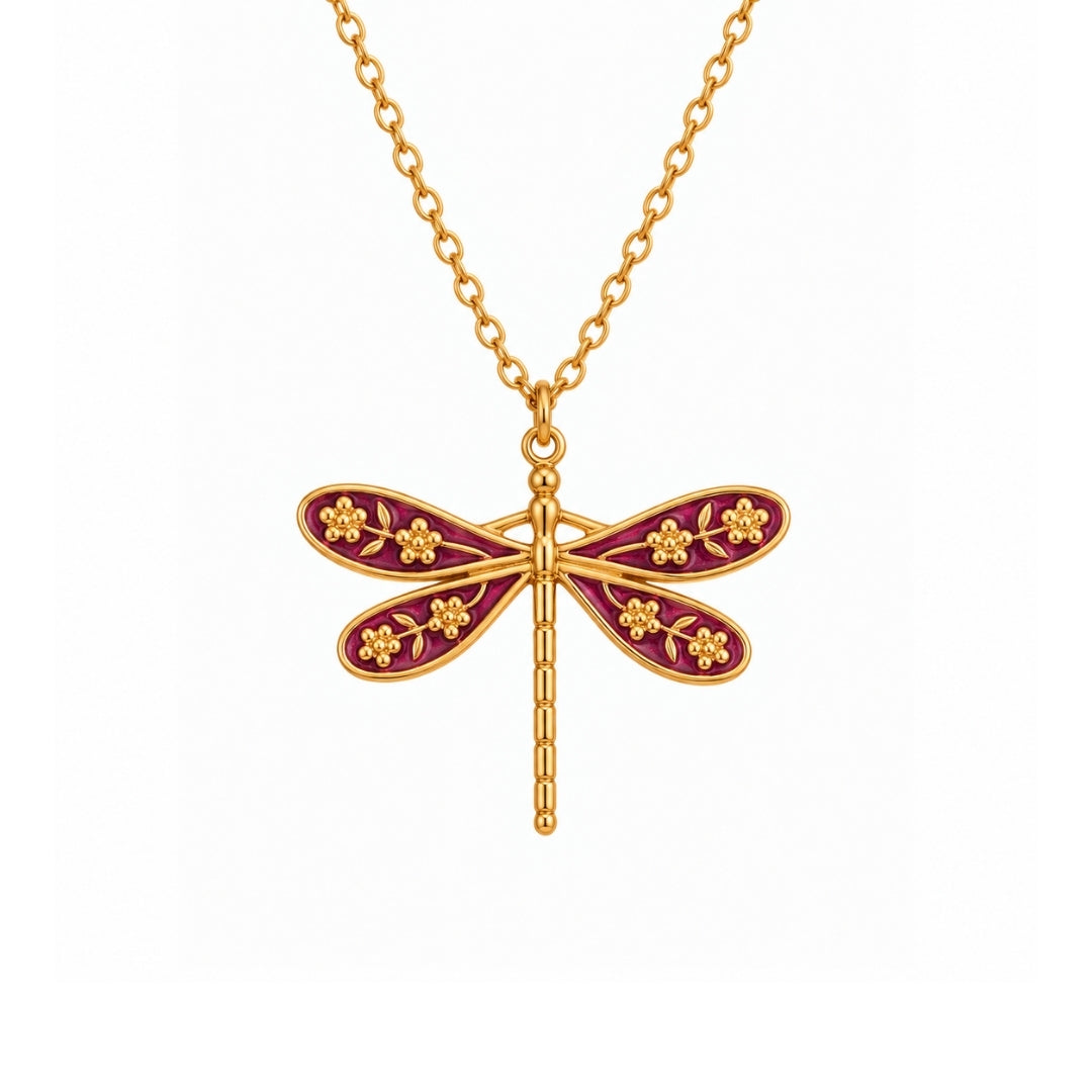 COLLAR LIBÉLULA PURPLE