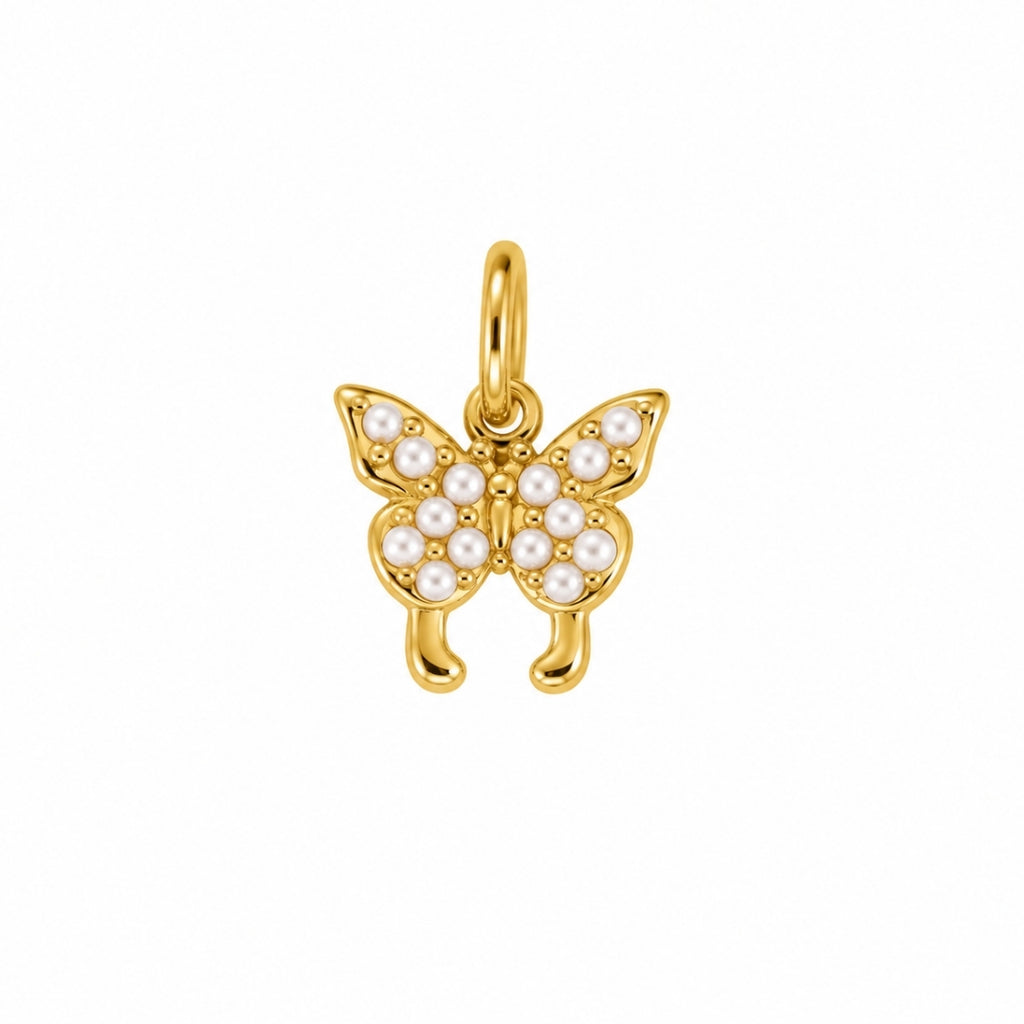CHARM BUTTERFLY PEARL