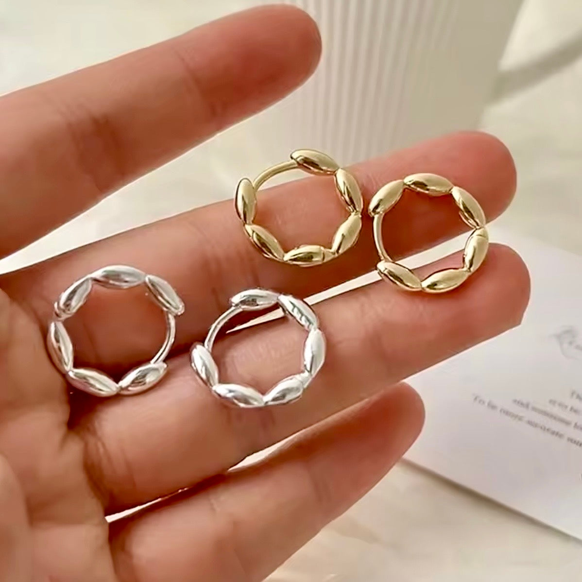 PENDIENTES BUBBLE