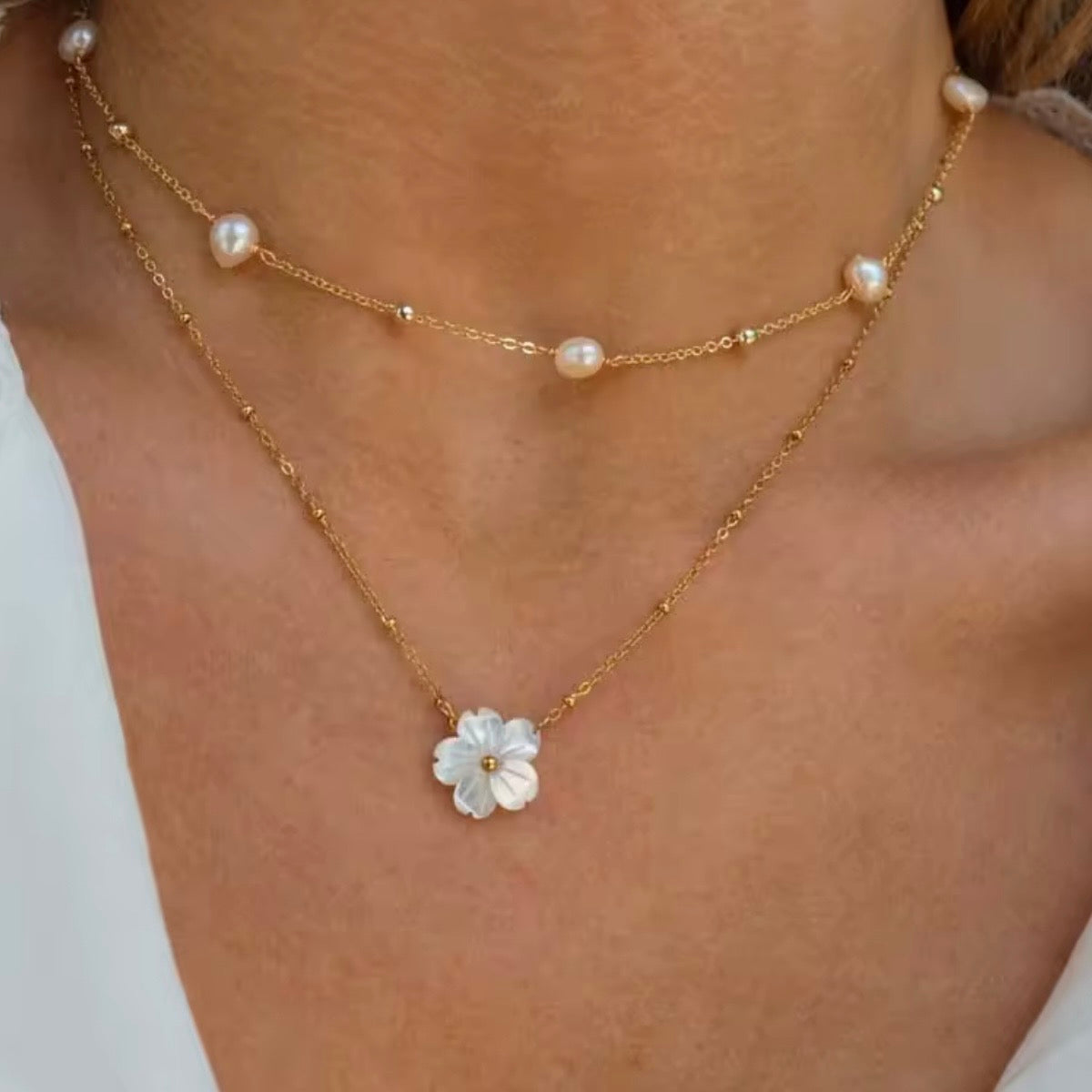 COLLAR FLOR NACAR