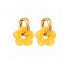PENDIENTES BLOOM YELLOW