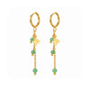 PENDIENTES CASCÁIS VERDE