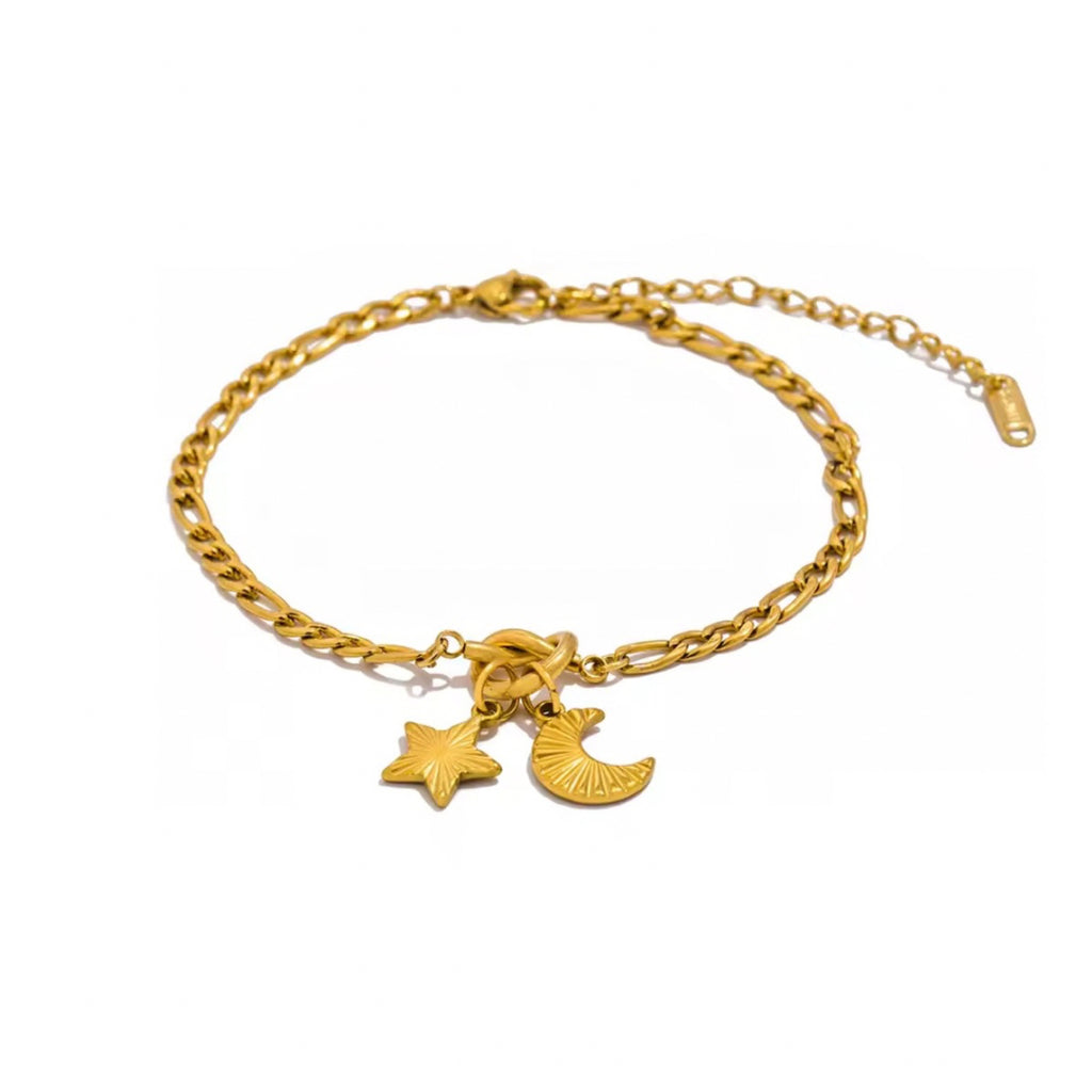 PULSERA SOL Y LUNA