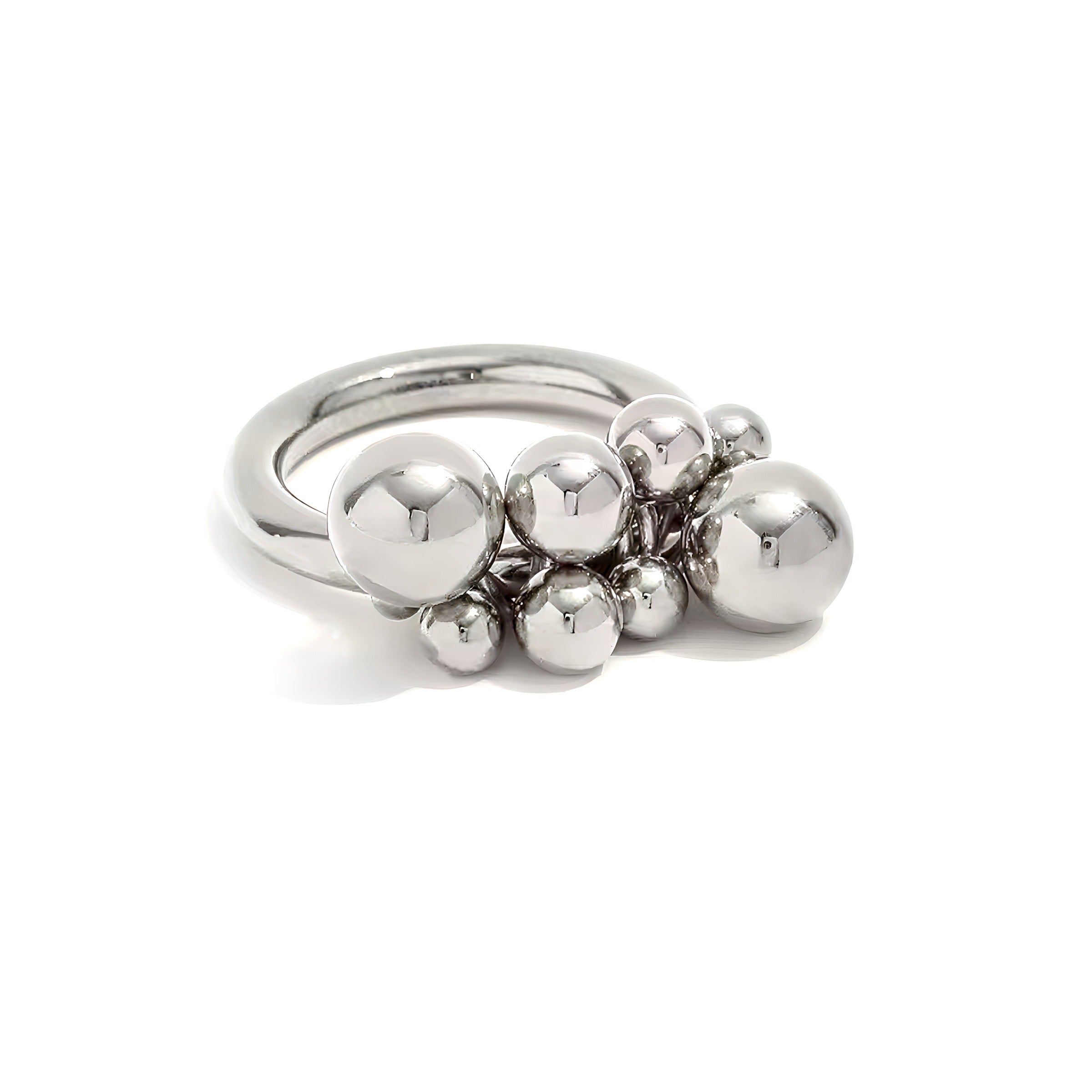 ANILLO BUBBLE SILVER