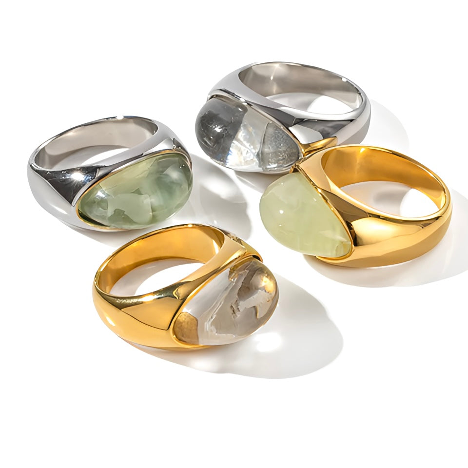 ANILLO OLIVE GOLD