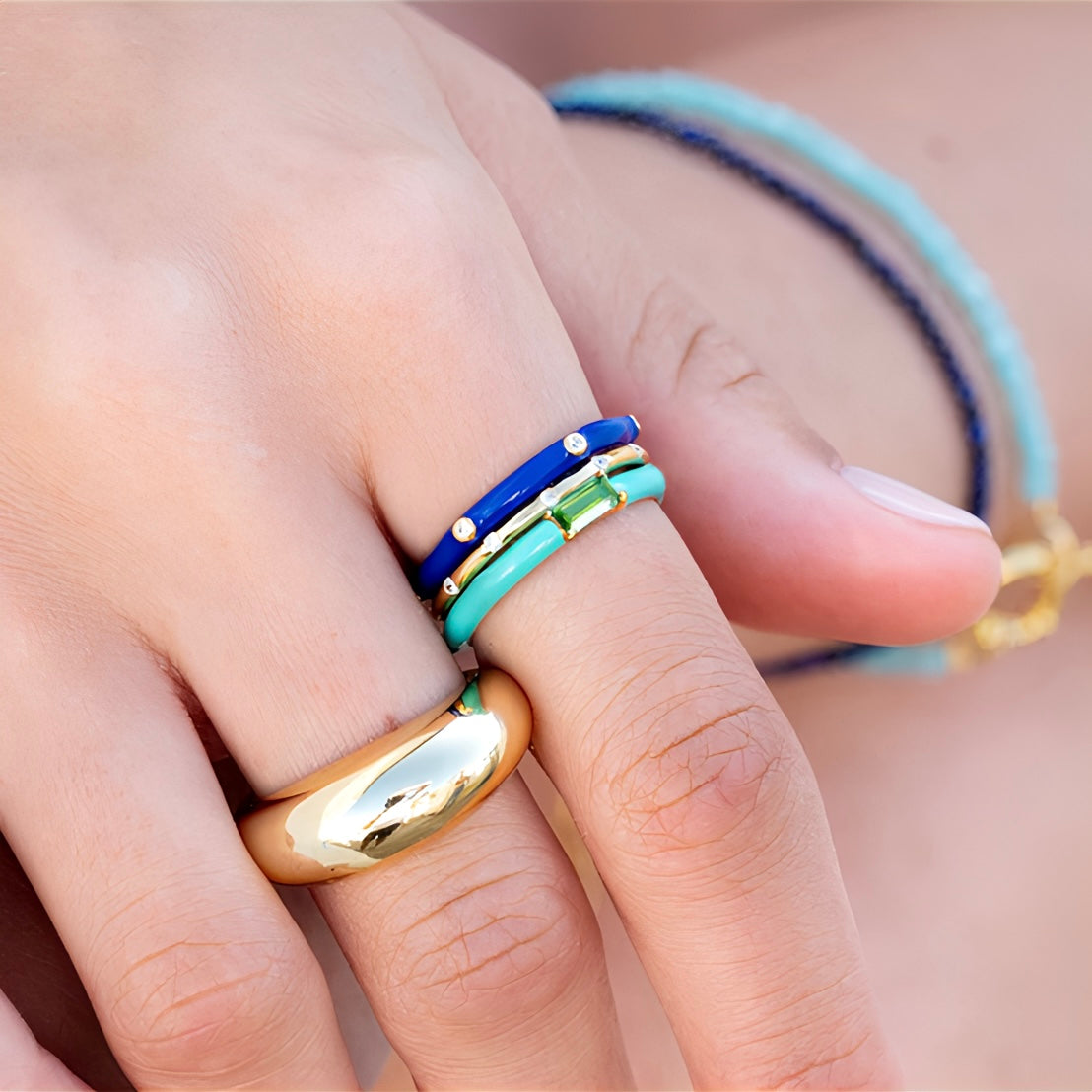 ANILLO AMAL BLUE