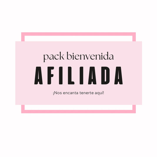 Pack de Bienvenida Afiliadas