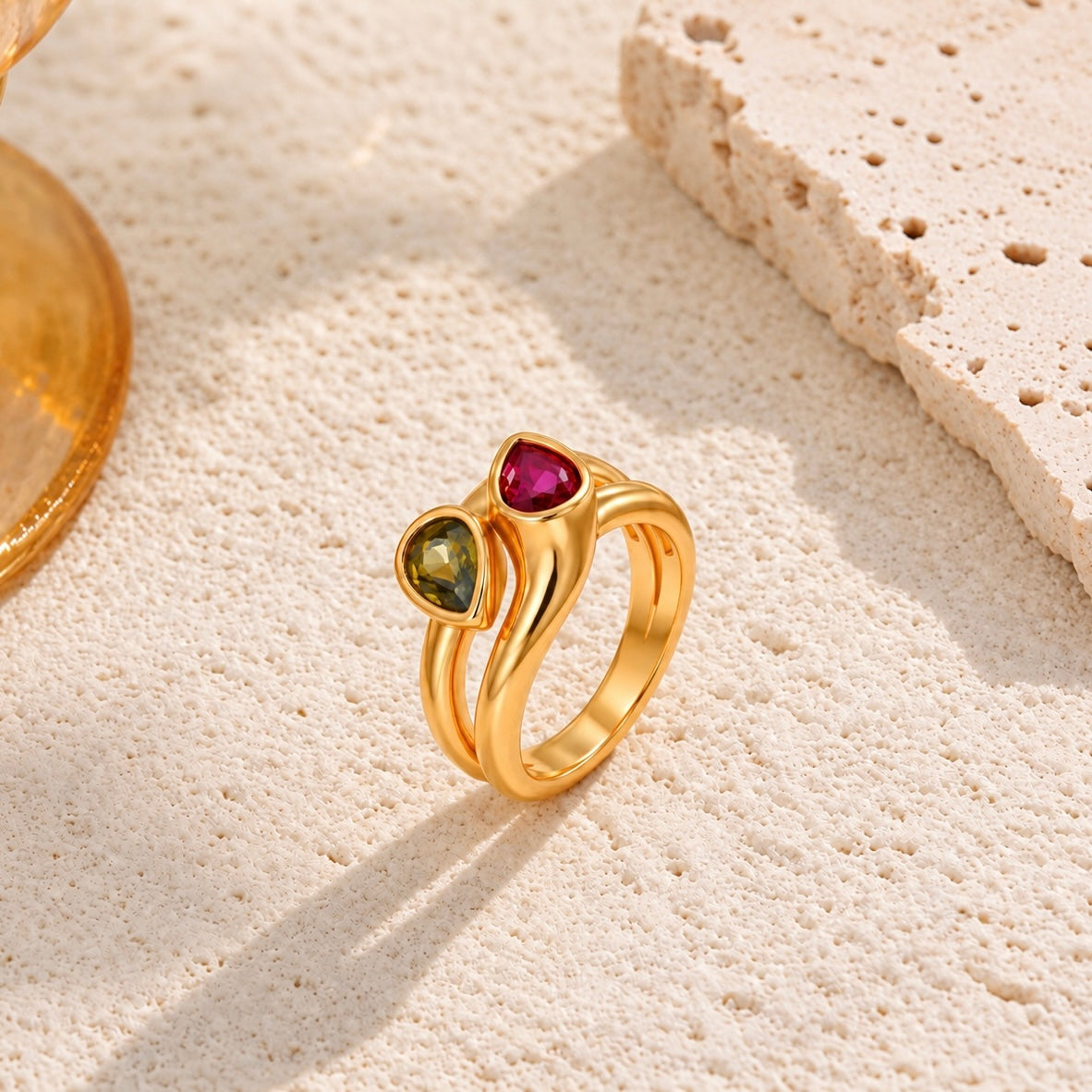 ANILLO RUBI DUO