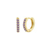 PENDIENTES BASIC LILA