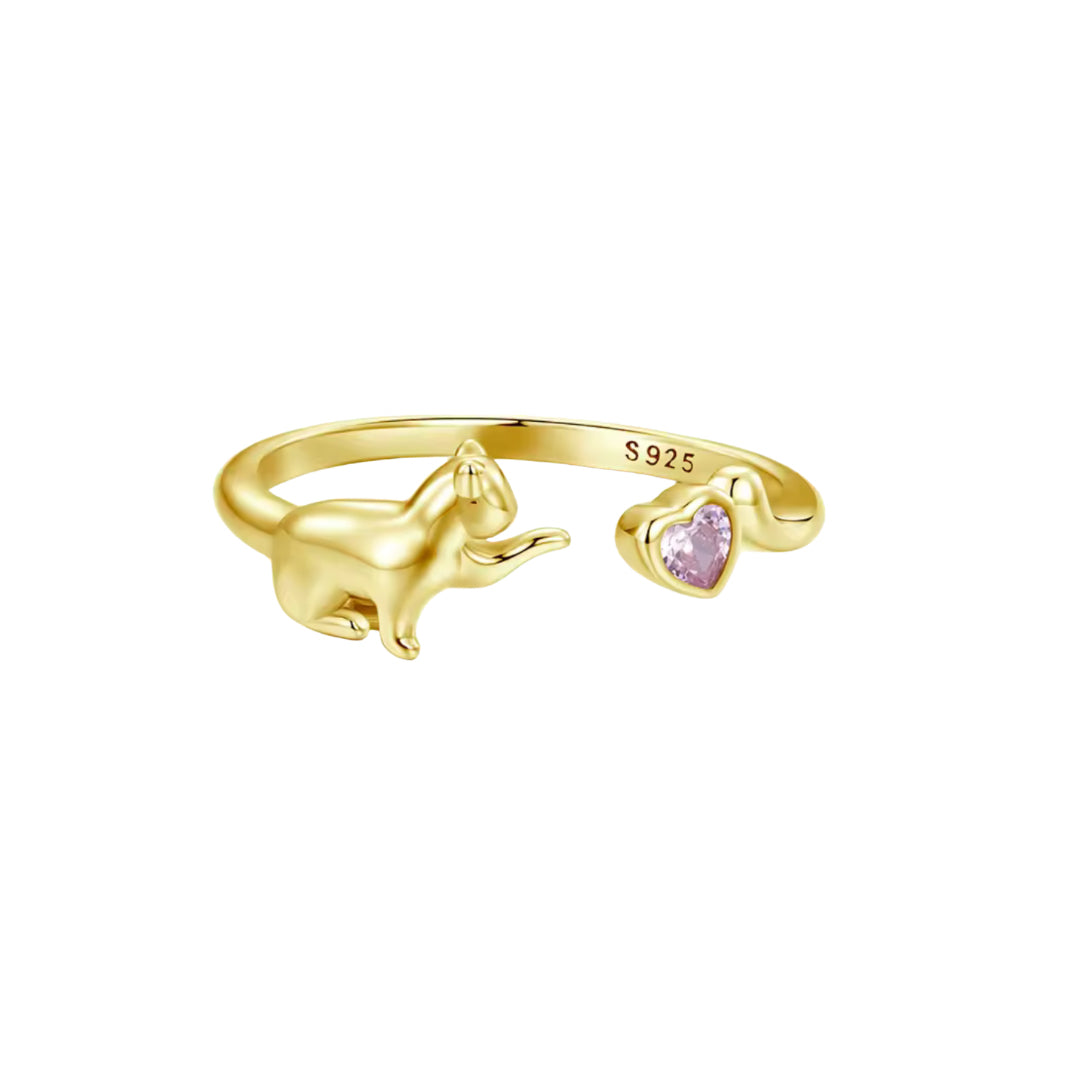 ANILLO AMOR FELINO