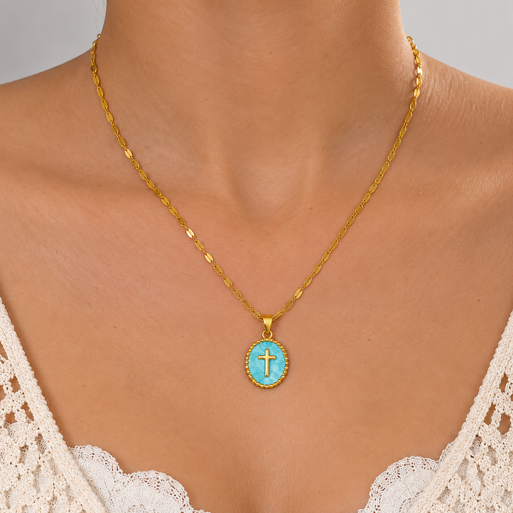 COLLAR DIVINE BLUE