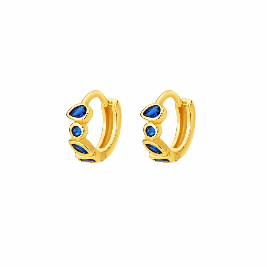 PENDIENTES KALEA AZUL
