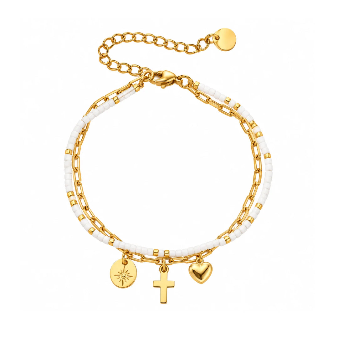 PULSERA MAGALI WHITE