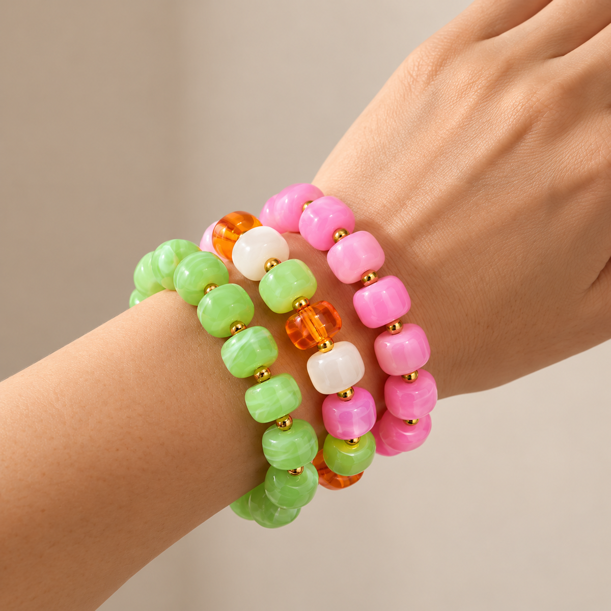 PULSERA COTTON CANDY