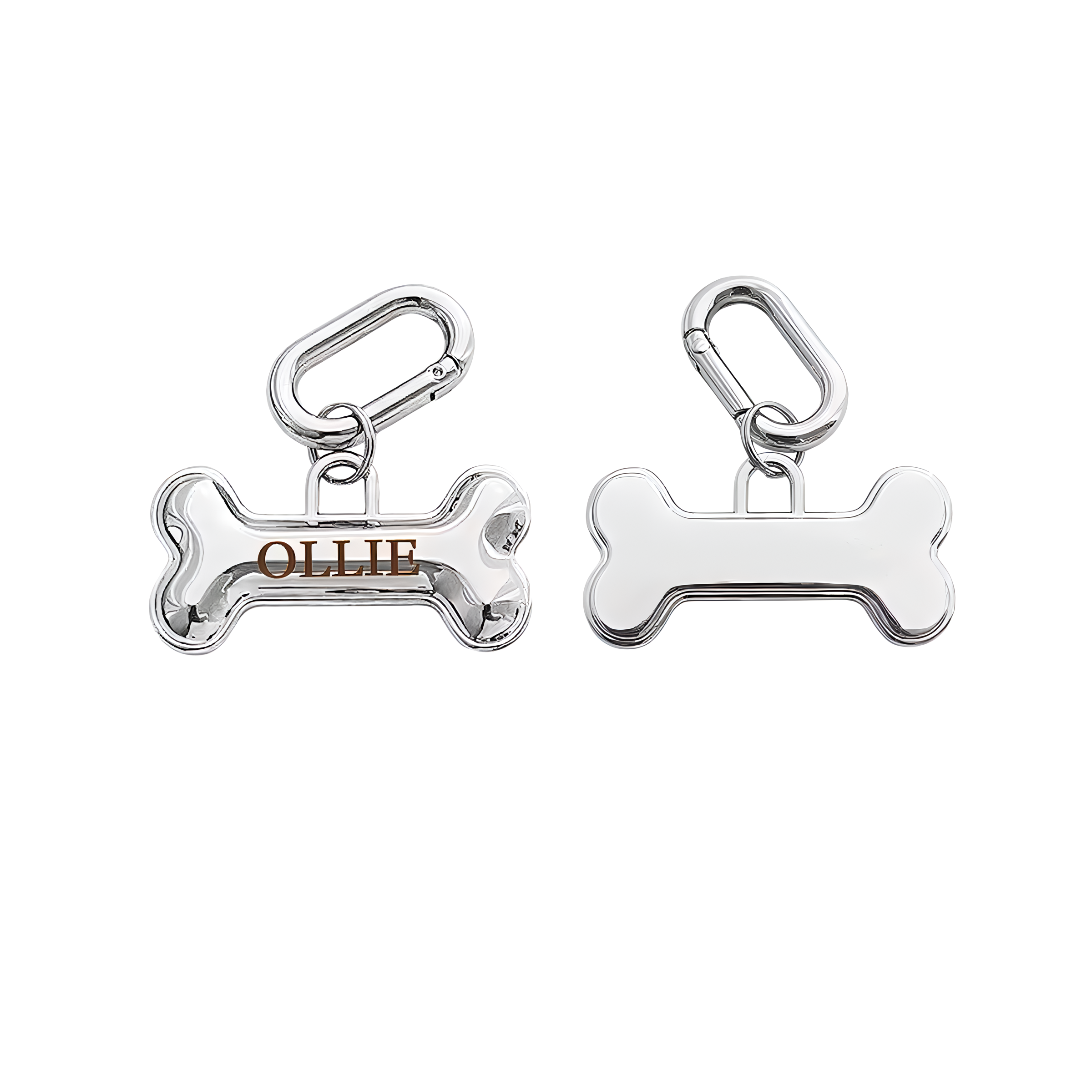 CHARM HUESO SILVER