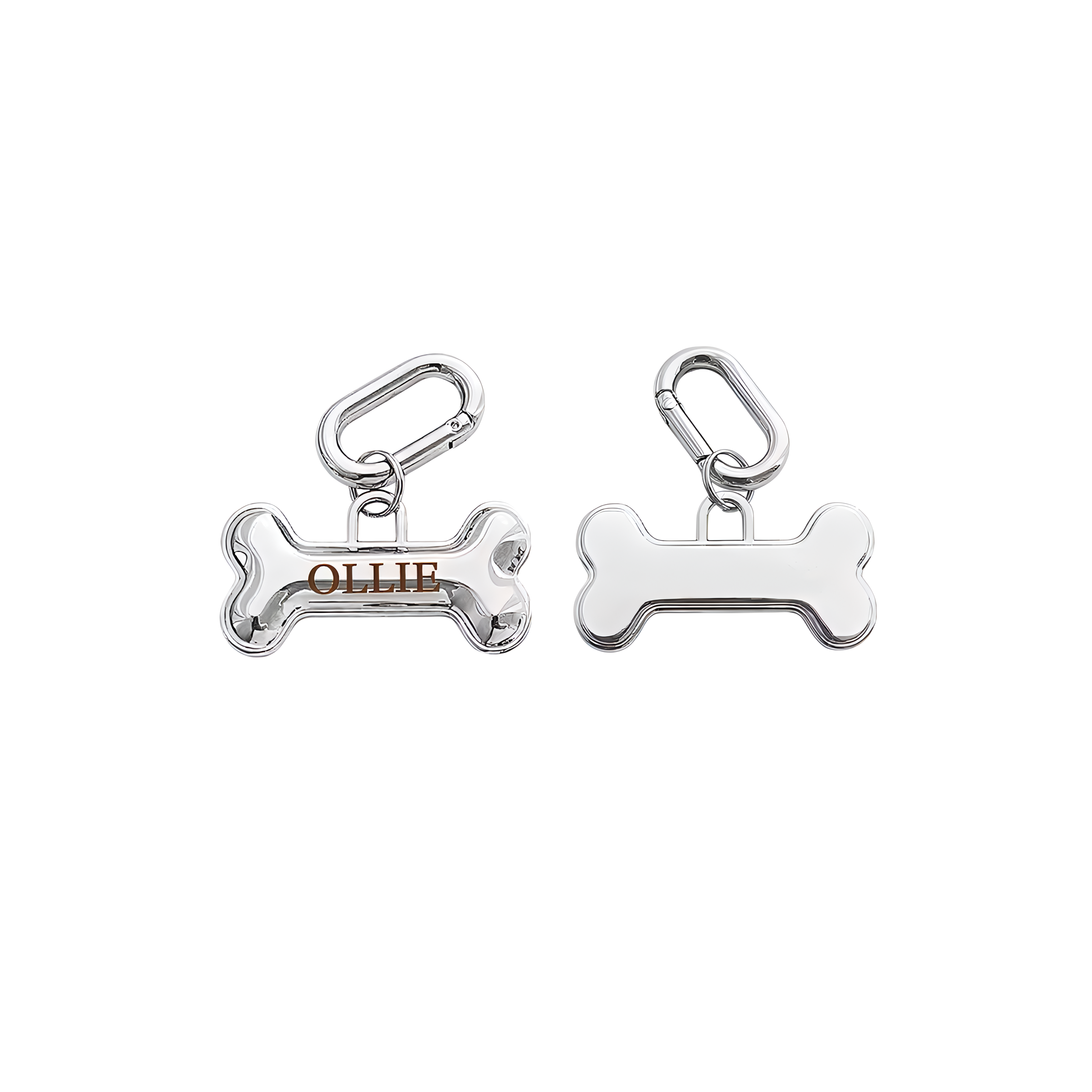 CHARM HUESO SILVER