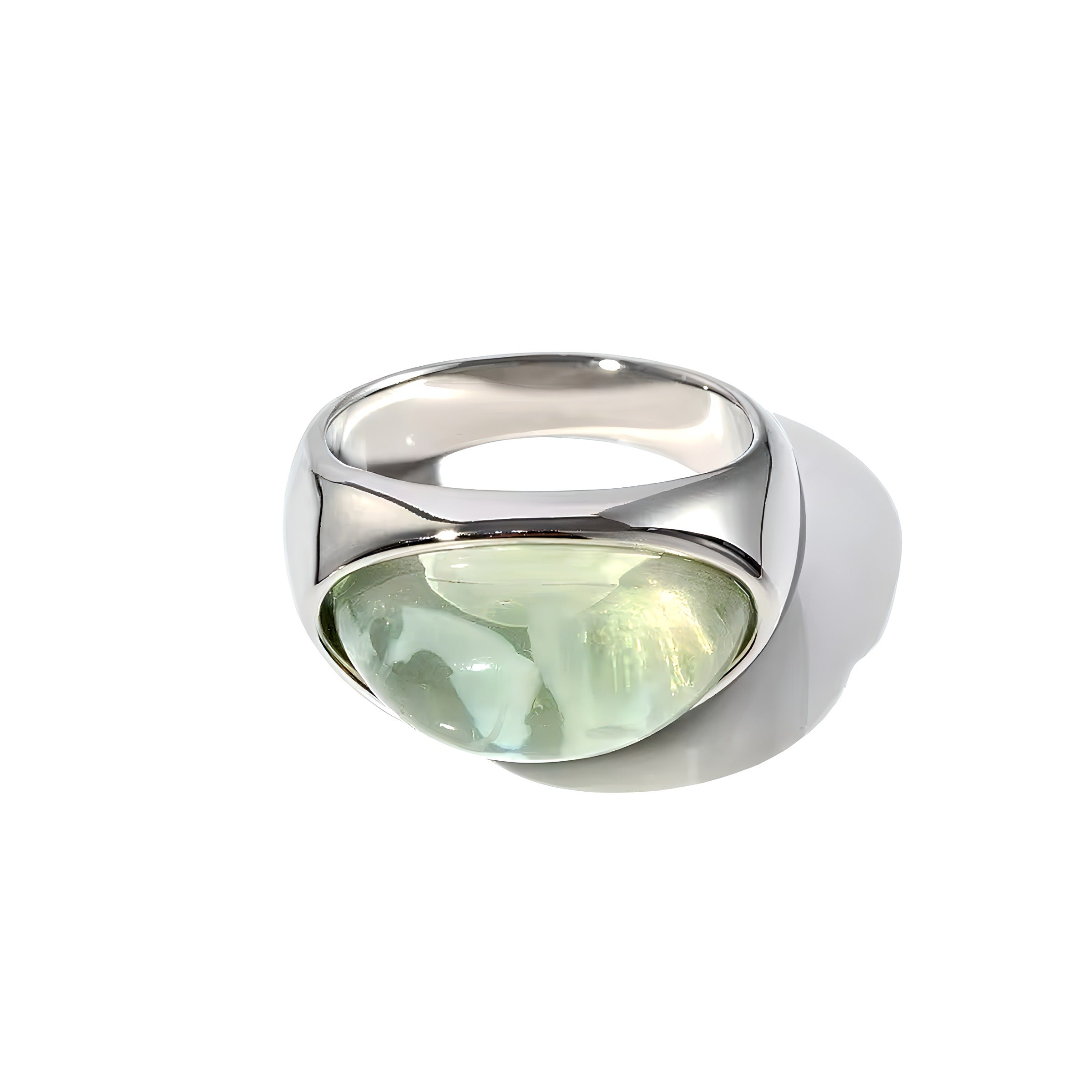 ANILLO OLIVE SILVER