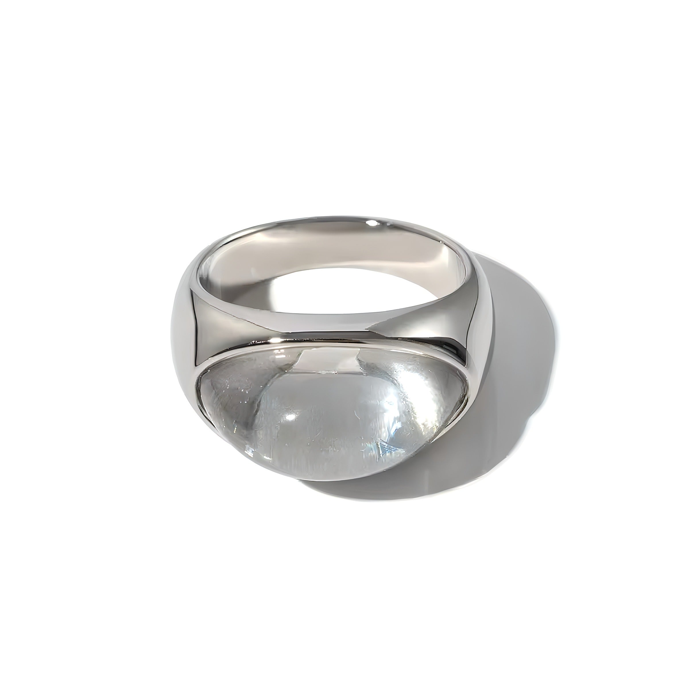 ANILLO MÓNACO SILVER