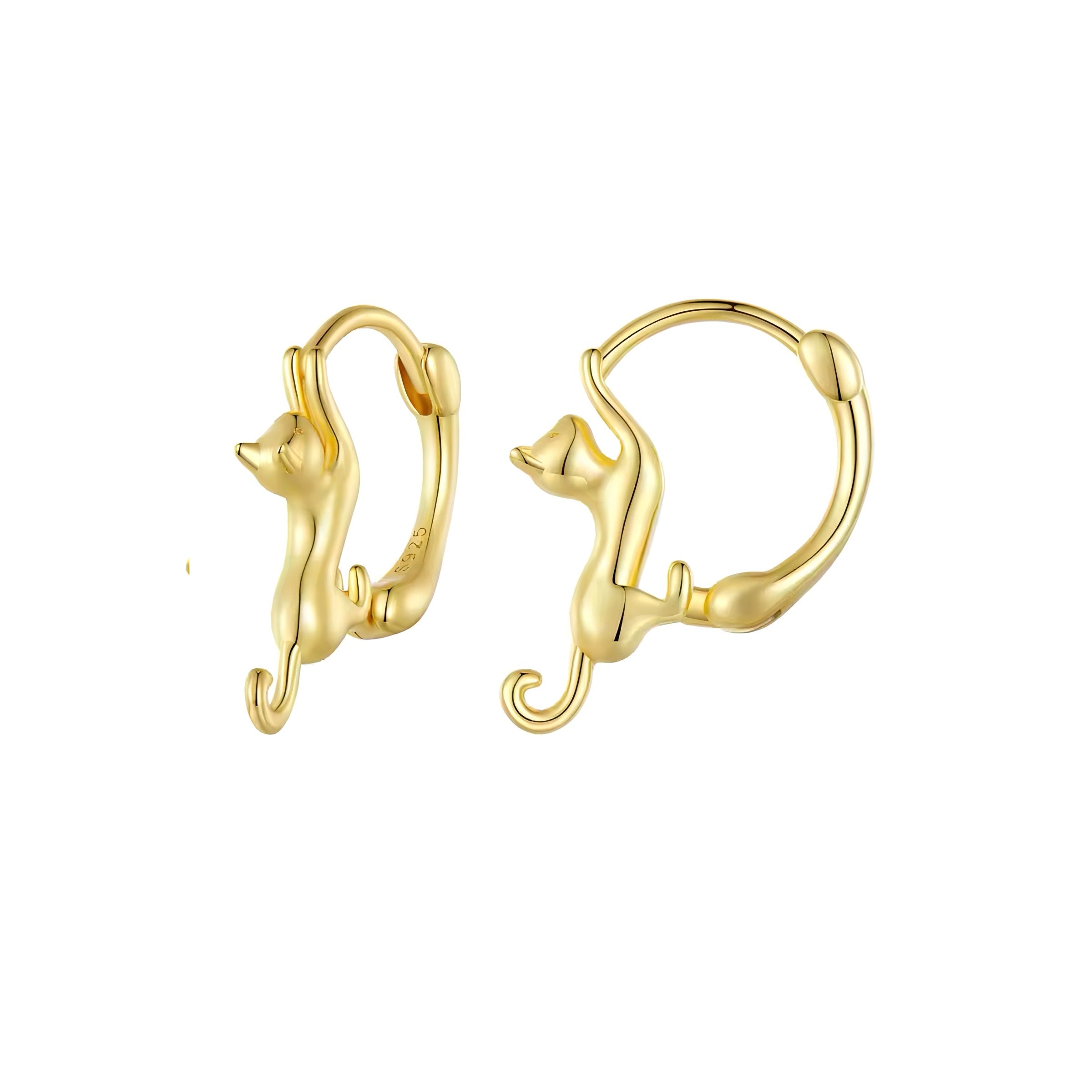 PENDIENTES KITTEN GOLD