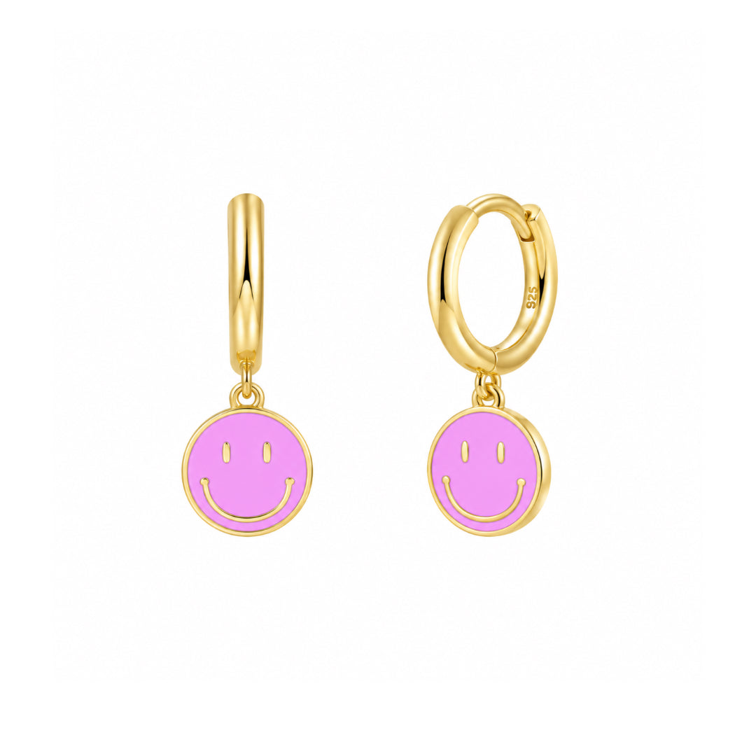 PENDIENTES SMILE ROSE