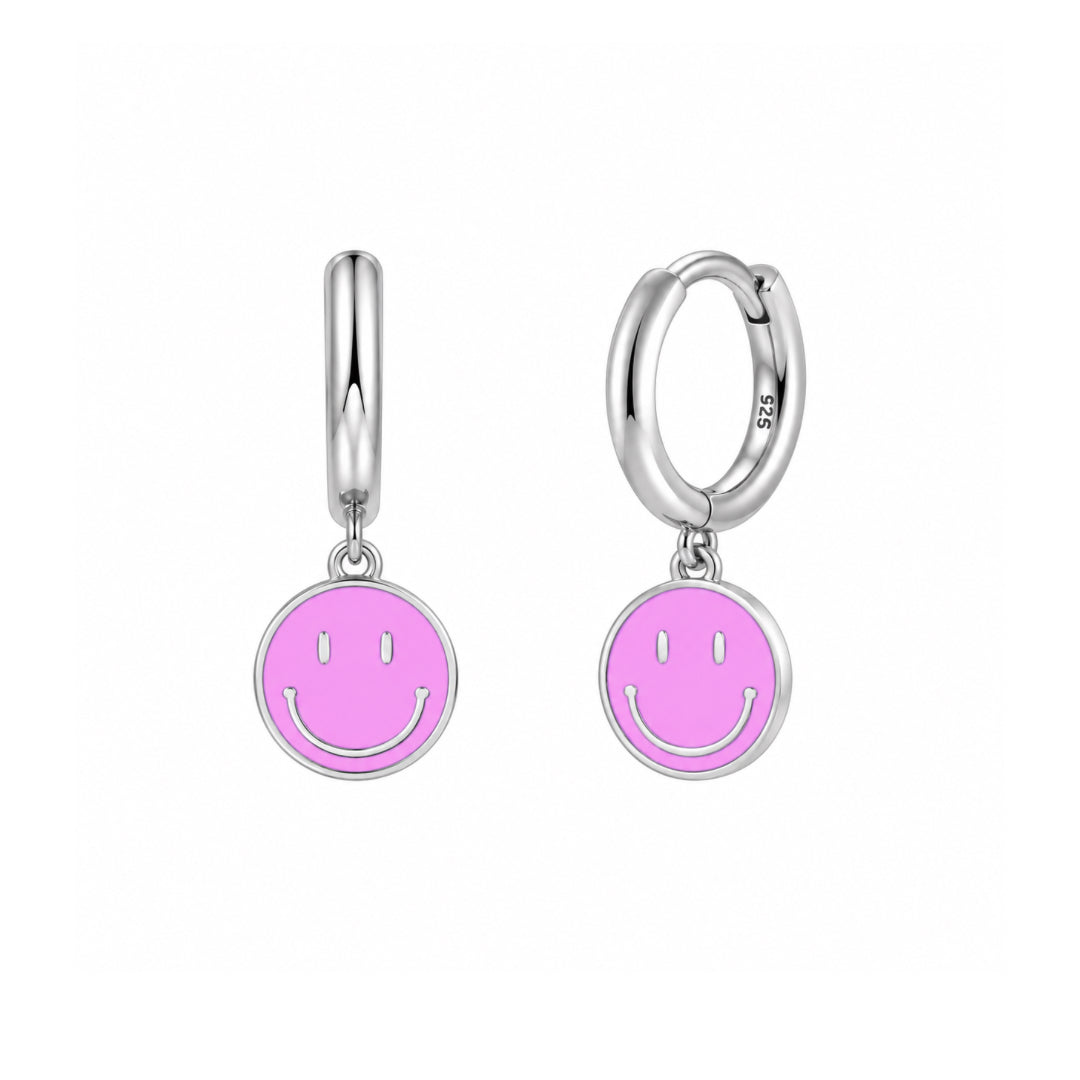 PENDIENTES SMILE ROSE